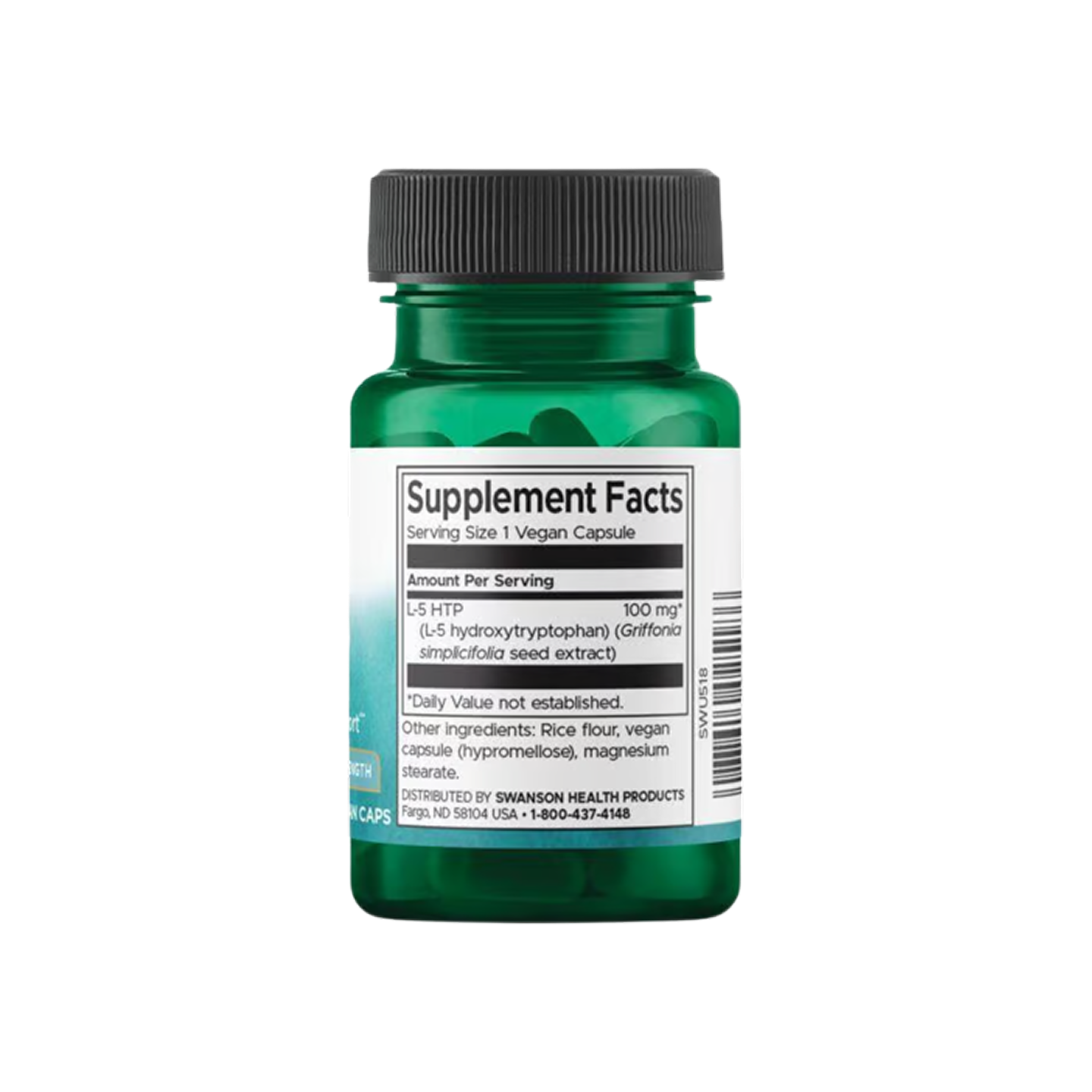 Swanson Ultra 5-HTP Extra Strength 100 mg, 60 cápsulas