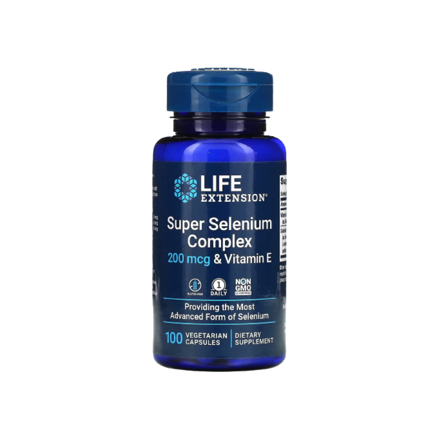 Súper Complejo de Selenio 200 mcg y Vitamina E