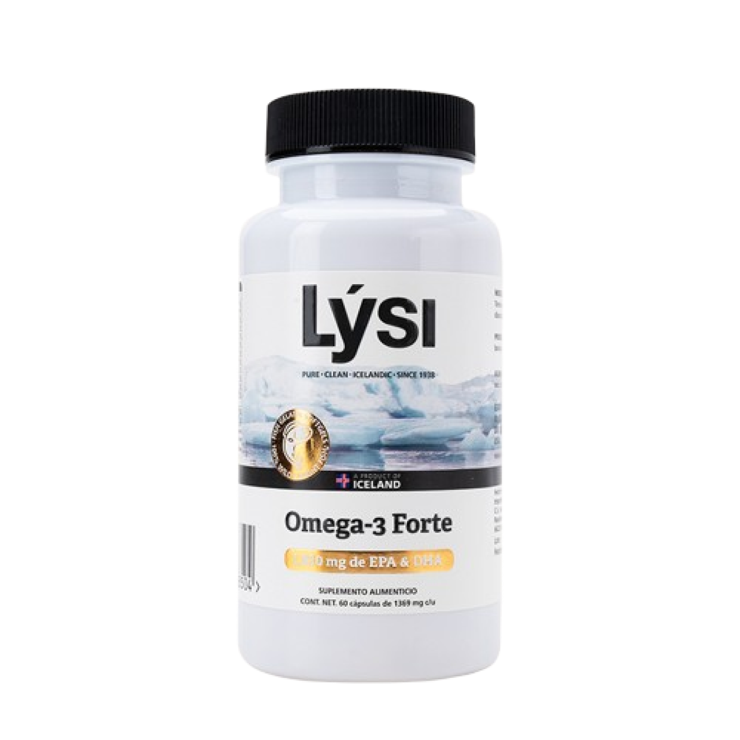 Lysi Omega 3 Forte: Suplemento de aceite de pescado rico en EPA y DHA. Beneficios para la salud cardiovascular.