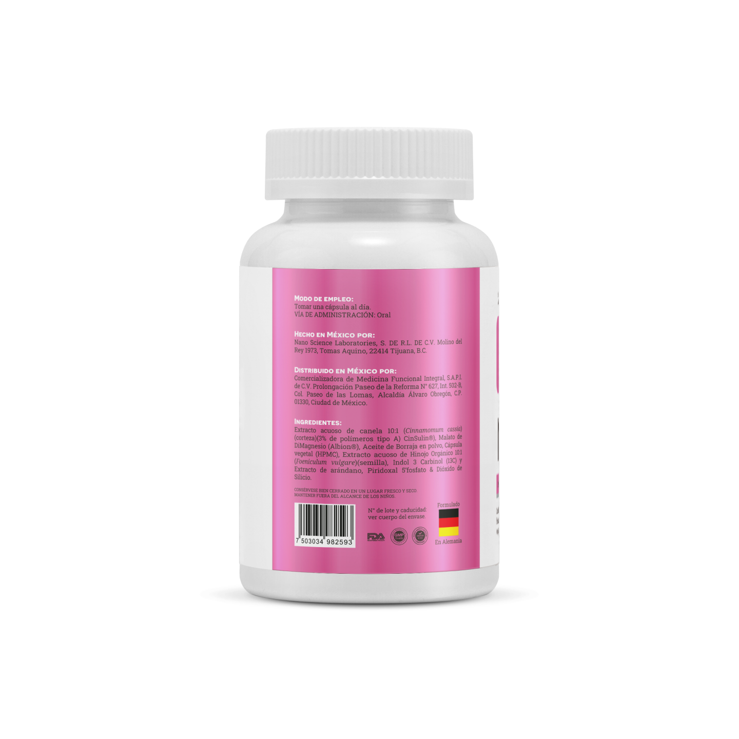 FLOW | Cinsulin®, Omega 6, I3C y Extracto de Hinojo