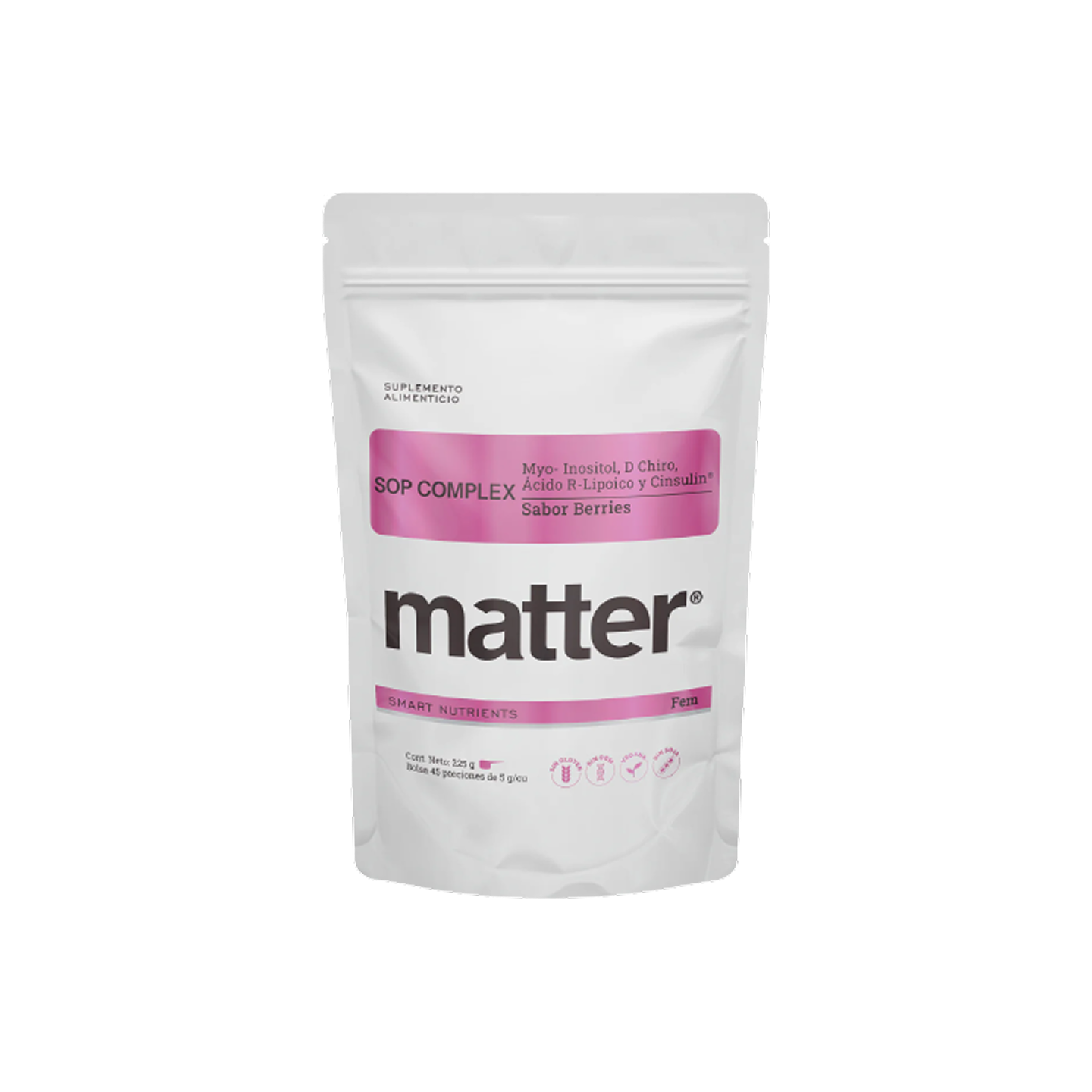 Myo-Inositol, D Chiro, Ácido R-Lipoico y Cinsulin