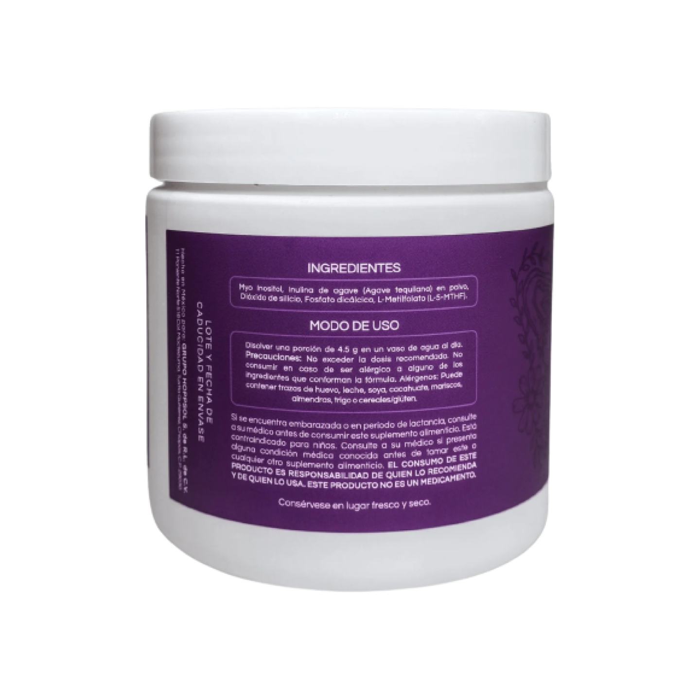 Myo-inositol con ácido fólico