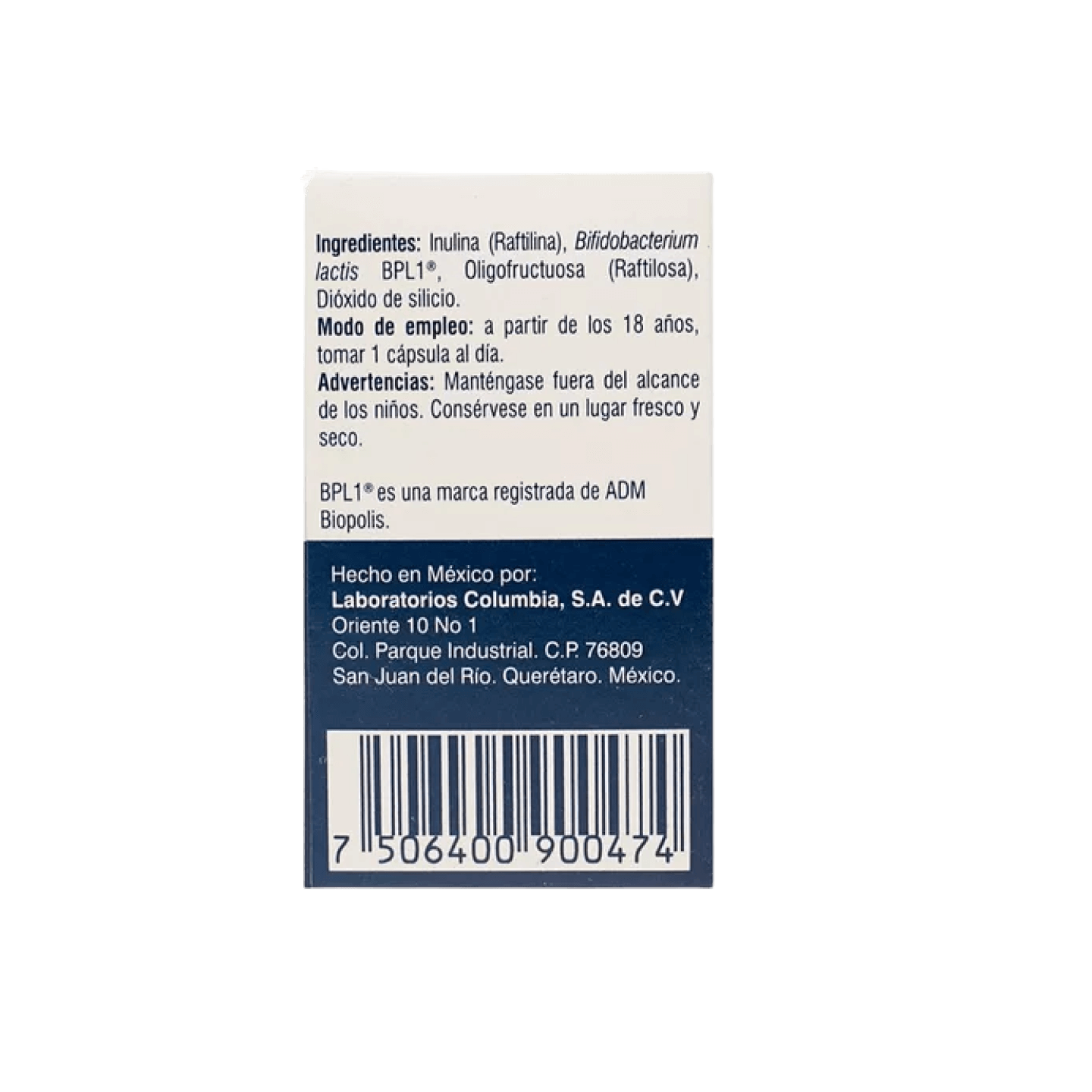 Microbiot Fit Suplemento Alimenticio (50 mg)