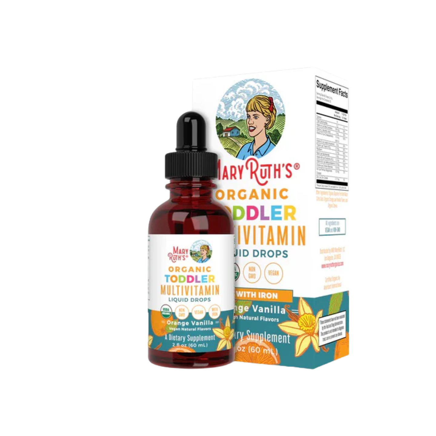 Multivitamínico Orgánico Con Hierro Para Niños