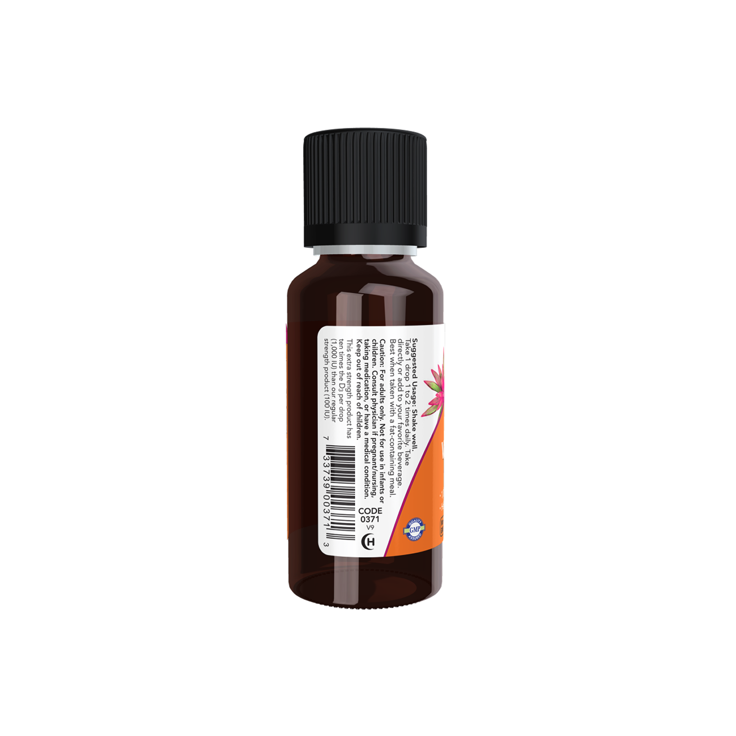 NOW Foods Vitamin D-3 Liquid Extra Strength 30 ml