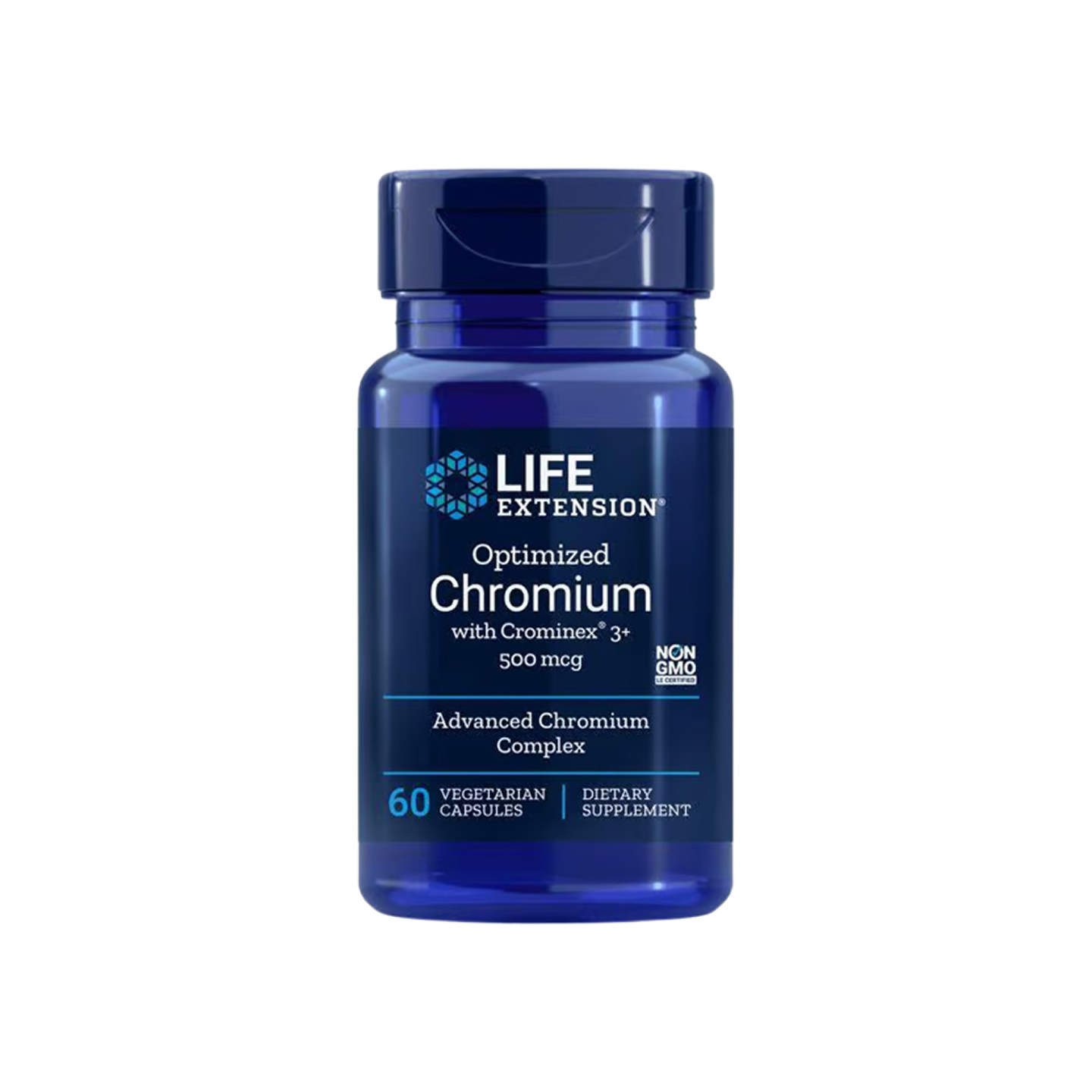 Life Extension Optimized Chromium 500 mcg, 60 cápsulas vegetales