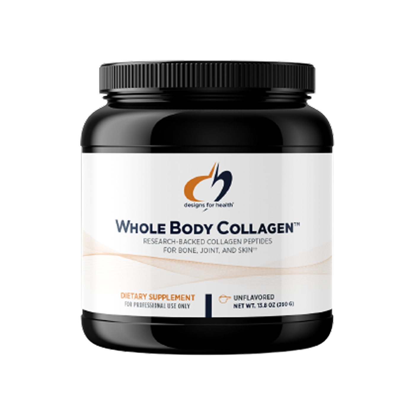 Designs for Health Whole Body Collagen 390 g, sin sabor