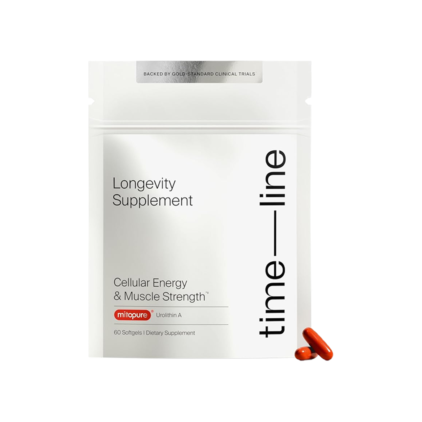 Timeline Mitopure Urolithin A 500 mg, 28 cápsulas blandas