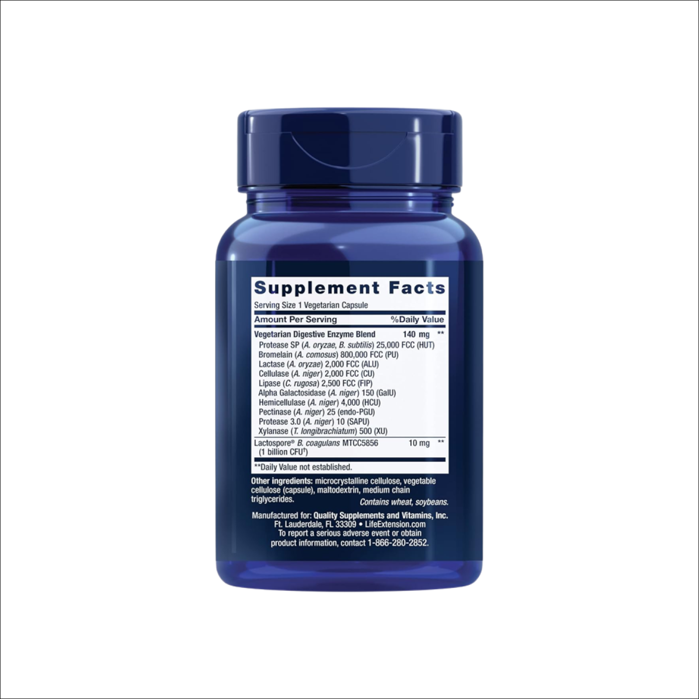 Life Extension Cromo 500 mcg, 60 cápsulas