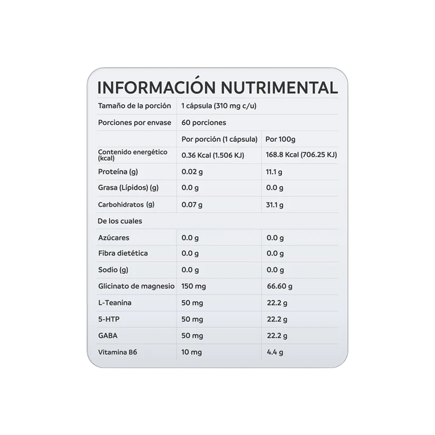 NutriADN Sleep Support 60 cápsulas