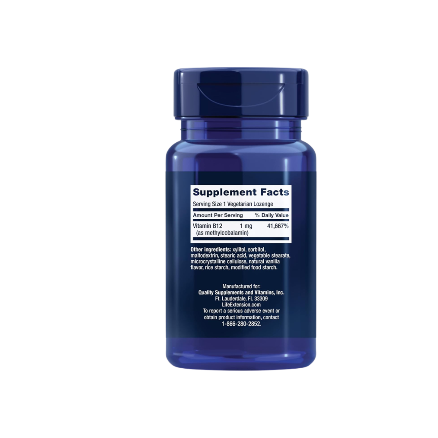 Methylcobalamin Vitamin B12 1MG