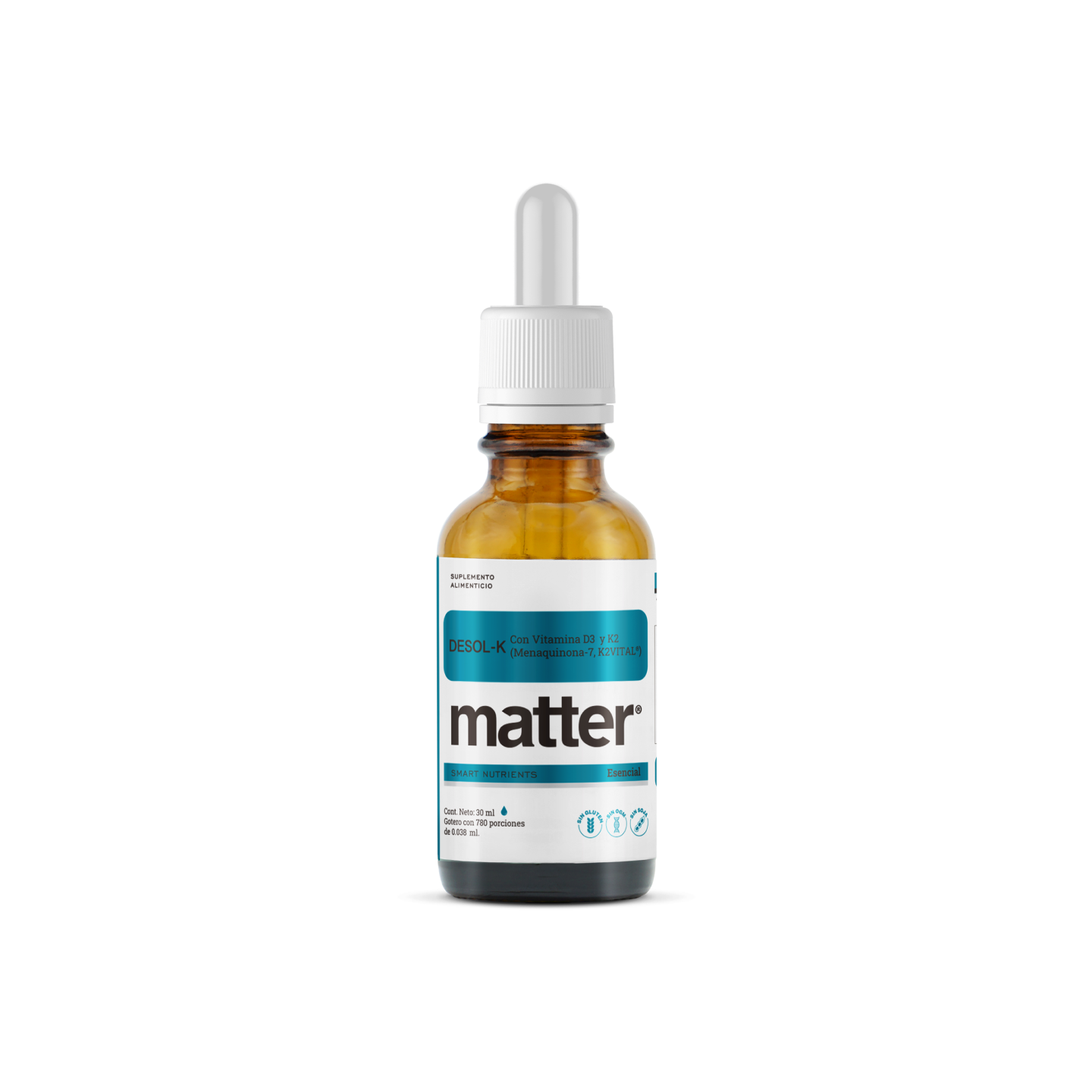 Desol-K | Vitamina D3 y Vitamina K2 (MK-7)