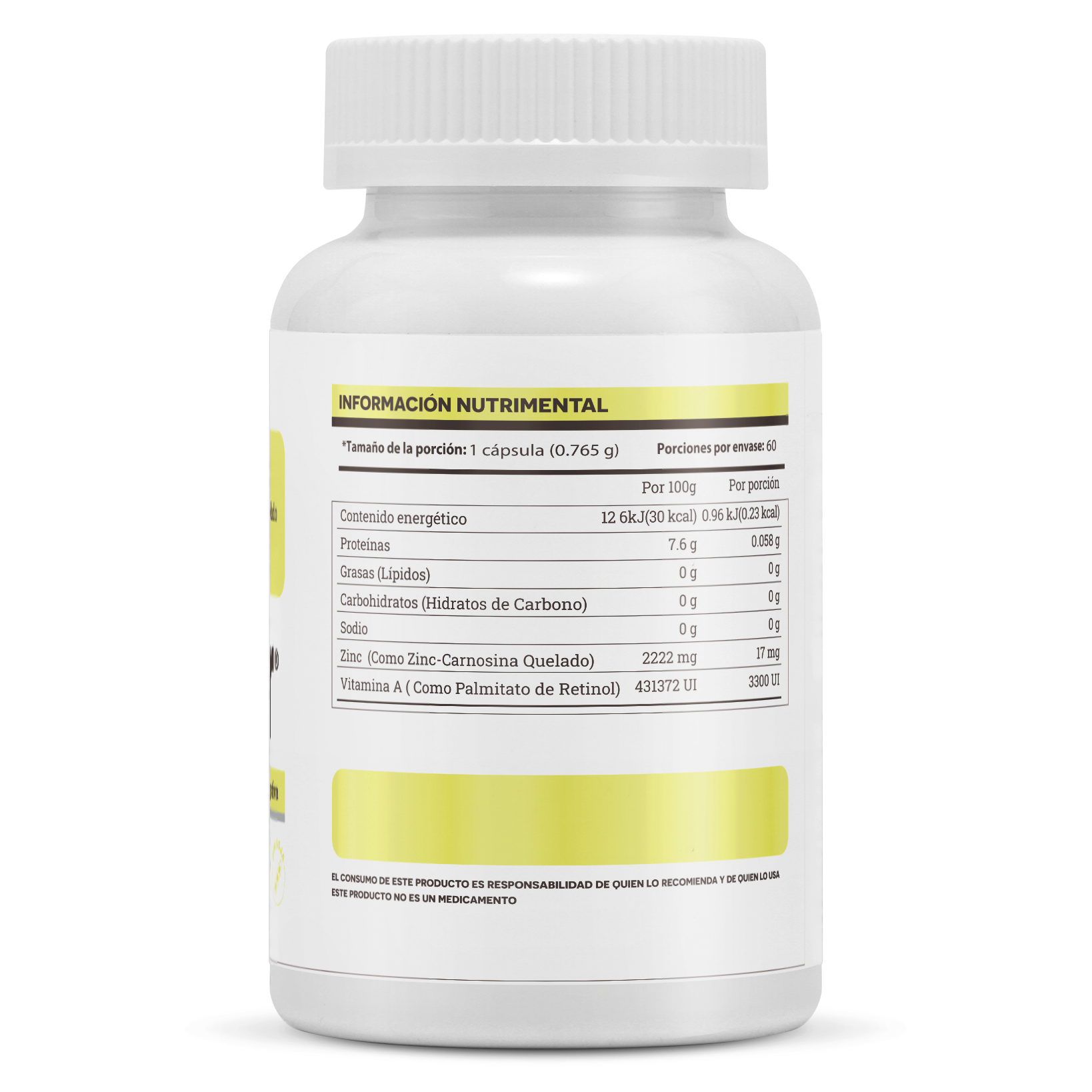 Pepcil-GI - Zinc Carnosina Quelado (60 cápsulas)