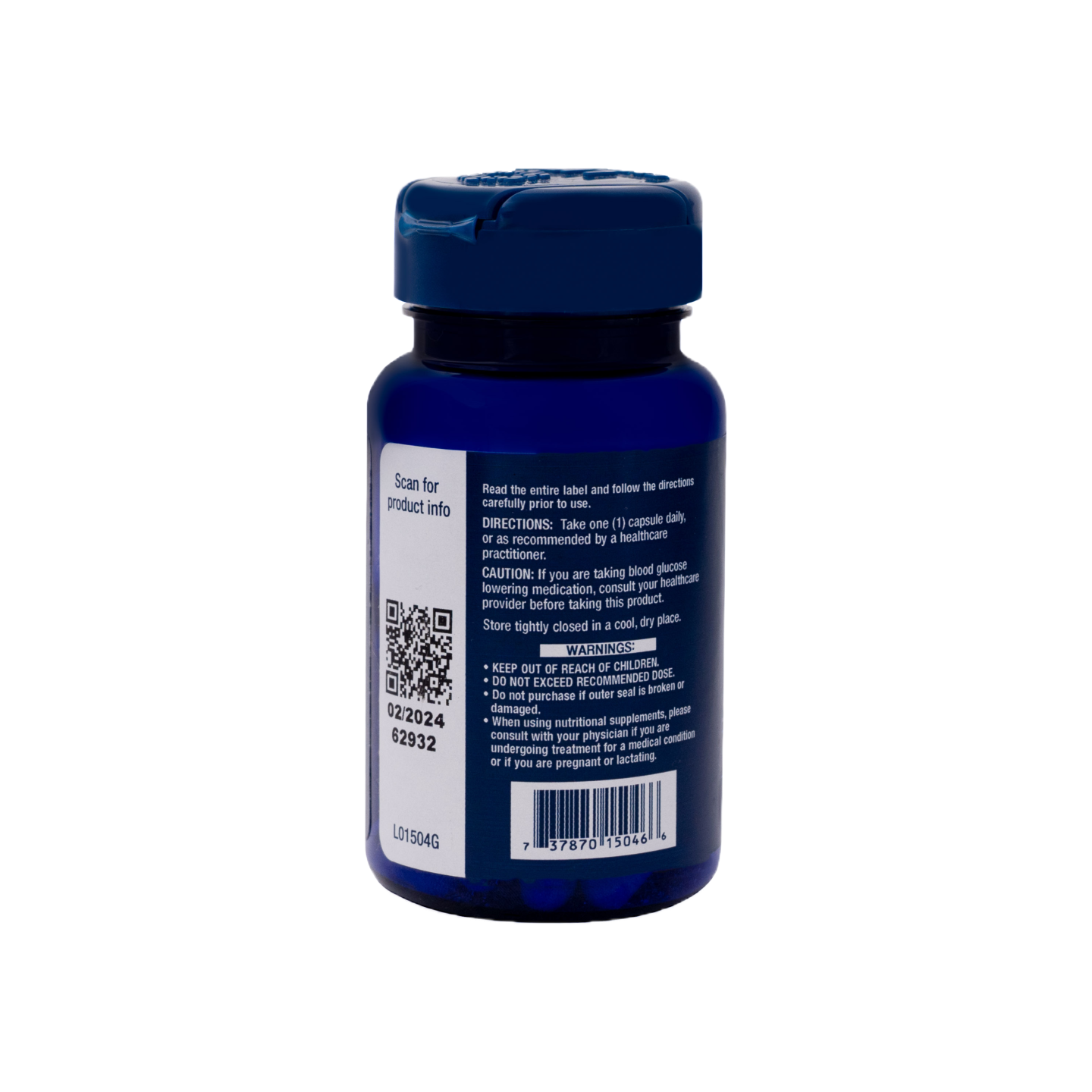 Life Extension Cromo 500 mcg, 60 cápsulas