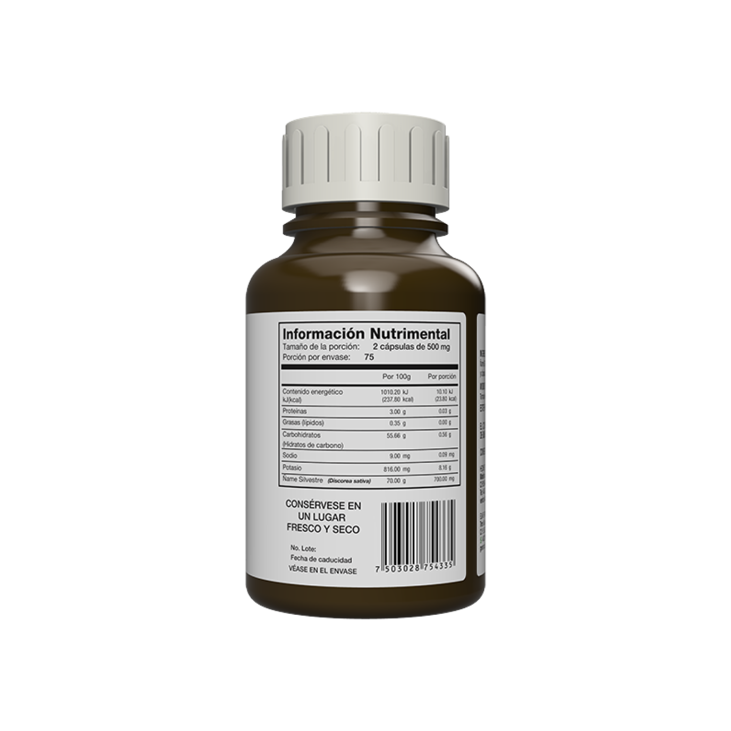 Ñame Silvestre 500 mg