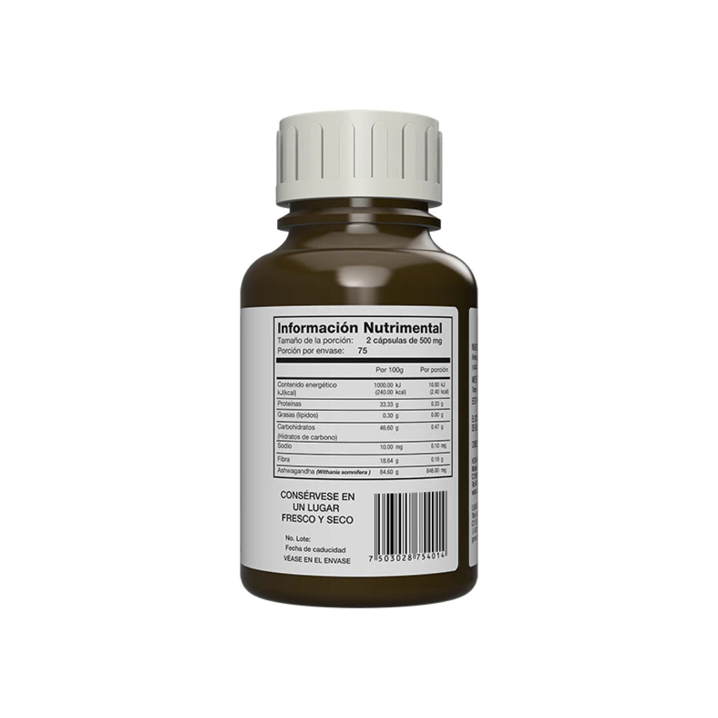 Adaptoheal Ashwagandha 500 mg, 150 cápsulas