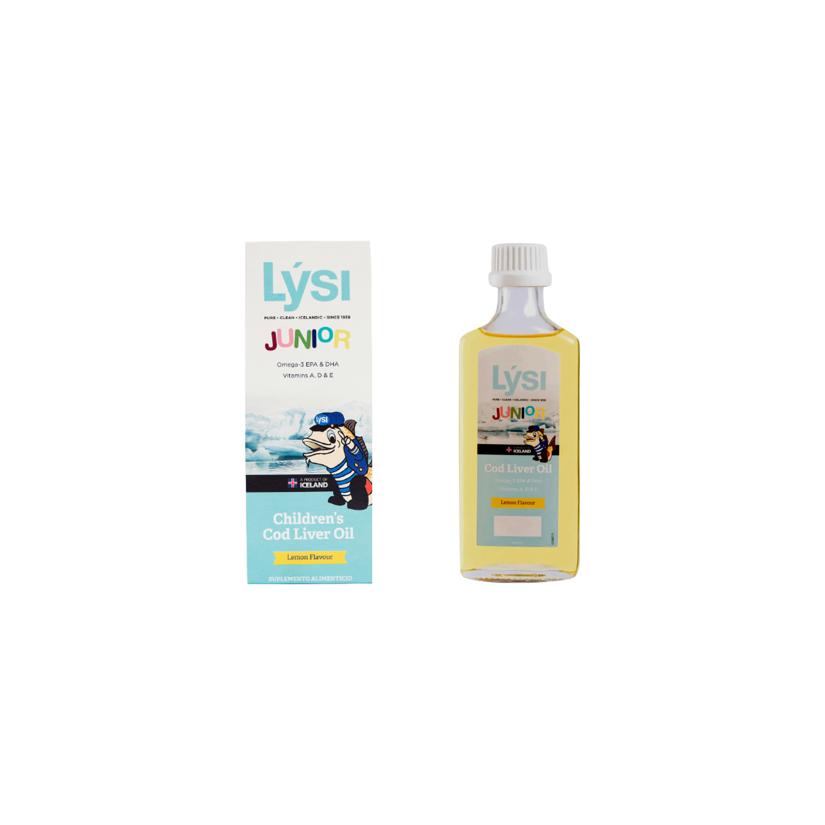 Omega 3 en Aceite de Pescado Junior sabor limón
