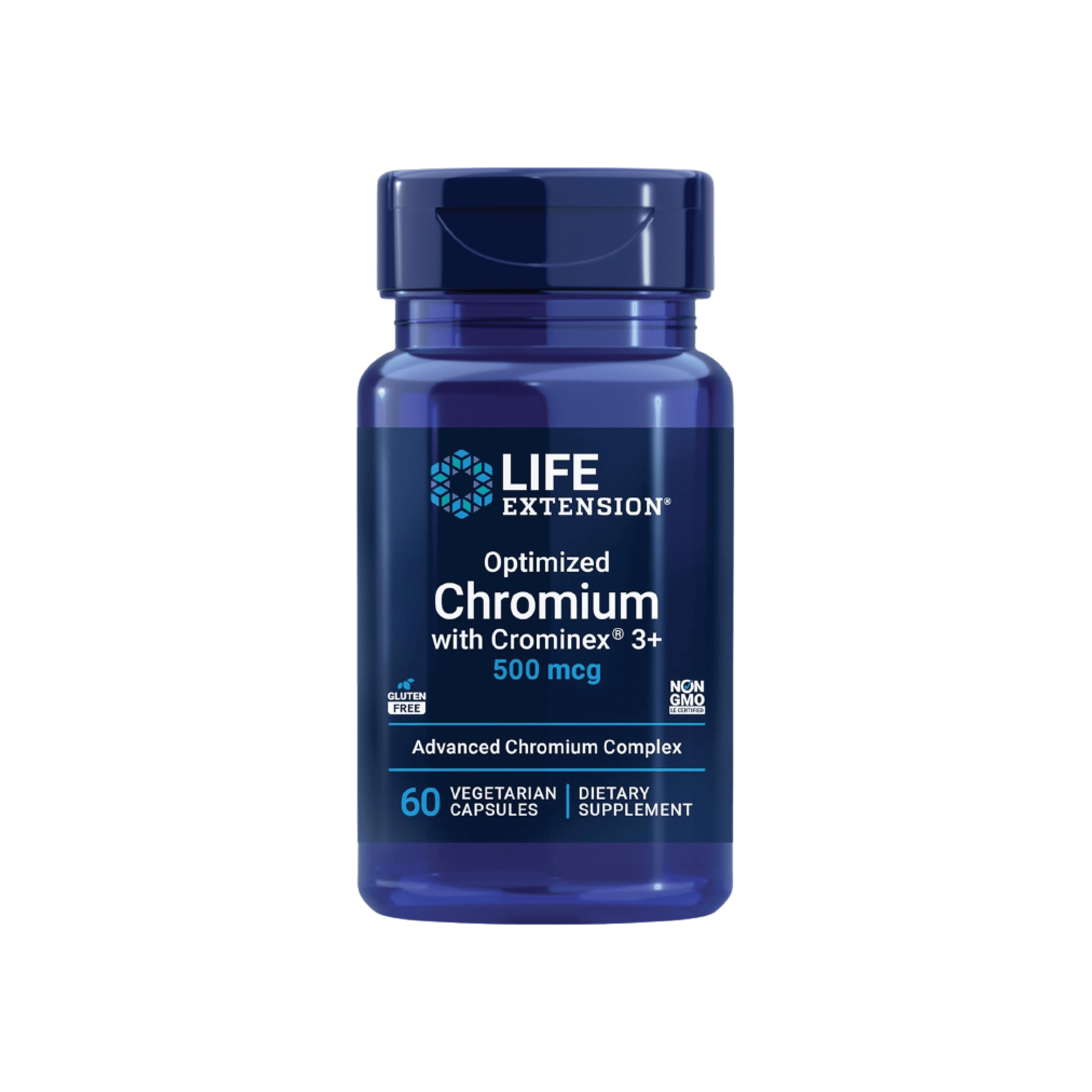 Life Extension Cromo 500 mcg, 60 cápsulas